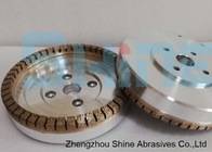 150 mm Rotole di rettifica di legami metallici Mezzasegmentate 6a2 Rotole di rettifica